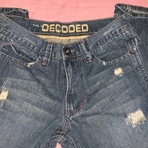 Woman’s Decoded distress jeans